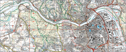 Das Bild zeigt die verschiedenen Einsatzgebiete der Kartographischen Modelle, Landkarten und Kartensofware.