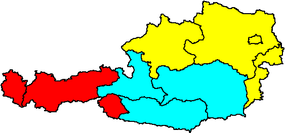 Gravity Zones in Austria